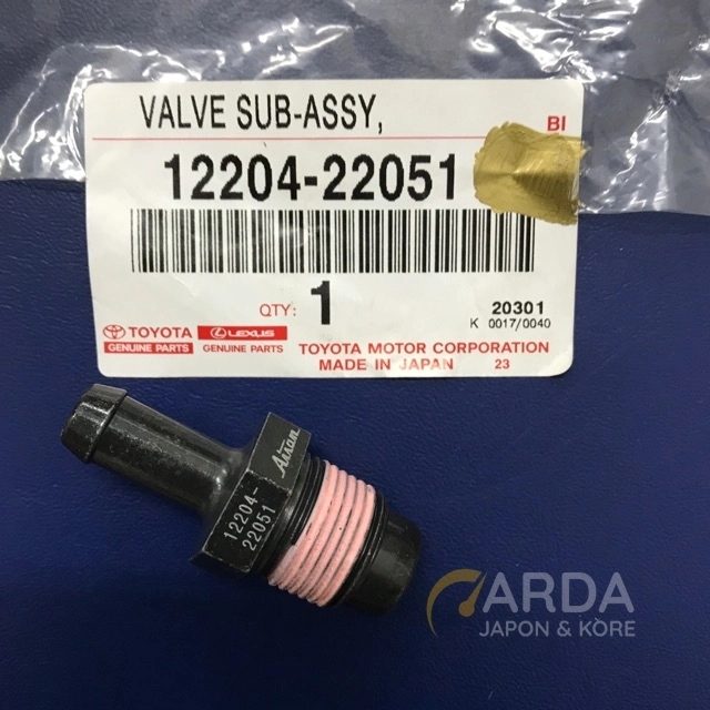 TOYOTA COROLLA VALF PCV 2000-2006